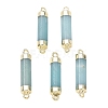 Natural Gemstone Links connectors G-F527-11B-2
