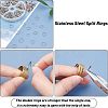 304 Stainless Steel Split Rings STAS-UN0018-69P-4