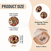 2Pcs Handmade Tibetan Style Beads KK-TA0008-43-4