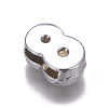 Alloy Rhinestone Slide Charms PALLOY-WH0065-28H-2