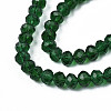Glass Beads Strands EGLA-A044-T1mm-D24-3