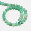 Natural Weathered Agate Beads Strands G-G589-6mm-08-3