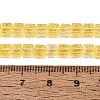 Crackle Transparent Glass Beads Strands GLAA-N062-4mm-08-2