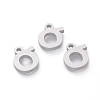 Tarnish Resistant 304 Stainless Steel Pendants STAS-A045-23P-1