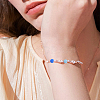 Rubberized Style Imitated Silicone Acrylic Beads MACR-PA0001-06B-02-4