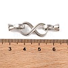Brass Fold Over Clasps KK-U016-20P-3