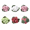 Handmade Porcelain Cabochons PORC-TA0001-02-1
