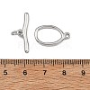 SHEGRACE Brass Toggle Clasps XGRQ58360-790P-3