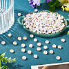 500Pcs Plating Acrylic Beads PACR-TADJ0001-01Z-4