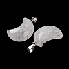 Natural Quartz Crystal Pendants G-F820-02K-01-3
