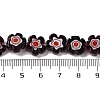 Handmade Millefiori Lampwork Beads Strands LAMP-G164-03L-4