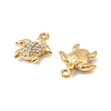 304 Stainless Steel with Crystal Rhinestone Charms STAS-G358-05G-01-2