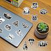 56Pcs 56 Styles Camping Themed PVC Plastic Stickers Sets STIC-P004-31-7