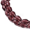 Transparent Glass Beads Strands EGLA-N013-T4mm-D03-3