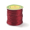 Nylon Satin Rattail Cord NWIR-R025-1.0mm-192-1