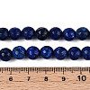 Dyed Natural White Jade Beads Strands G-T139-8mm-60-18-5
