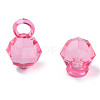 Transparent Acrylic Pendants MACR-S373-125-B05-3