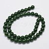 Natural & Dyed Malaysia Jade Bead Strands G-A146-8mm-A28-2