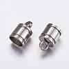 Tarnish Resistant 201 Stainless Steel Cord Ends STAS-G139-6mm-04P-1