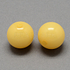 Imitation Jelly Acrylic Beads JACR-R001-8mm-09-1