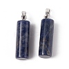 Natural Sodalite Pendants G-E135-02P-07-2