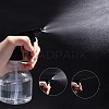 250ml Empty Plastic Spray Bottles with Black Trigger Sprayers Clear Trigger Sprayer Bottle with Adjustable Nozzle for Cleaning Gardening Plant Hair Salon AJEW-BC0005-71-4