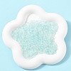 50G Frosted Glass Beads FGLA-YW0001-03K-1