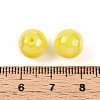 Electroplate Pearlized Glass Pearl Beads EGLA-T021-14C-07-3