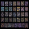 36Pcs 36 Styles PET Waterproof Stickers STIC-TAC0001-004-3