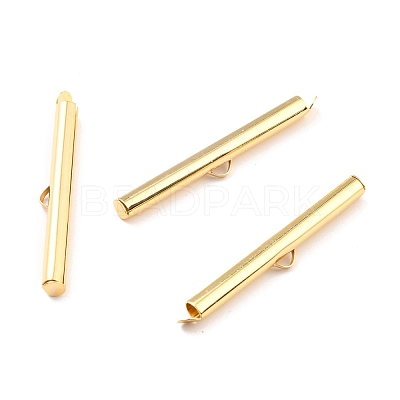 304 Stainless Steel Slide On End Clasp Tubes STAS-C044-08F-G-1