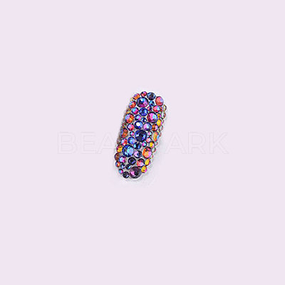 Glass Rhinestone Flat Back Cabochons RGLA-S002-06SS-43-1