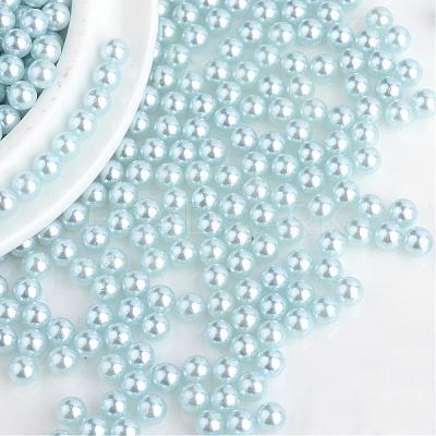 Imitation Pearl Acrylic Beads OACR-S011-4mm-Z12-1