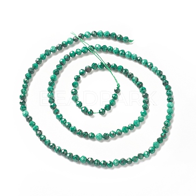 Natural Malachite Beads Strands G-G989-A06-B-1