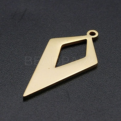 201 Stainless Steel Open Back Bezel Pendants LS-STAS-R111-LA173-14-1