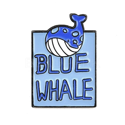 Ocean Theme Alloy Enamel Pins JEWB-G045-04EB-01-1