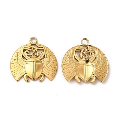 Ion Plating(IP) 304 Stainless Steel Pendants X-STAS-A070-38G-1