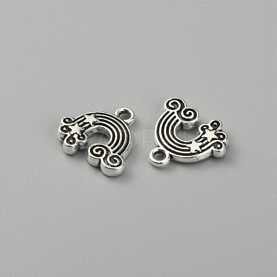 Tibetan Style Alloy Charms FIND-CJC0007-07-1