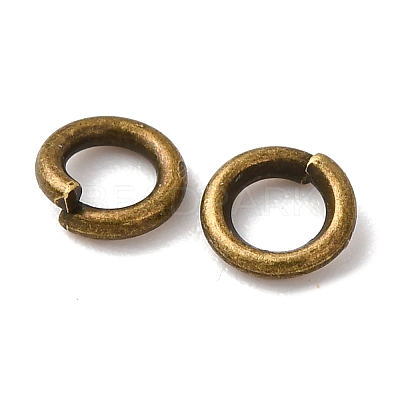 Antique Bronze Jewelry Accessory Open Jump Rings X-JRC5MM-AB-1