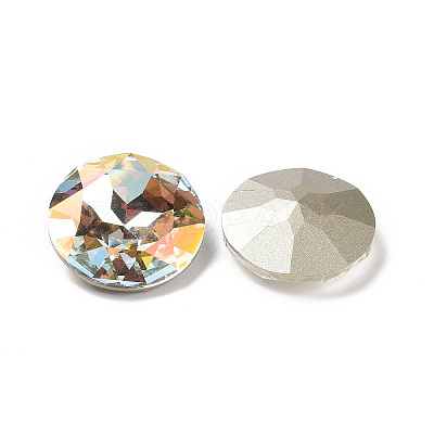 Light AB Style K9 Glass Rhinestone Cabochons RGLA-J033-E-001LA-1