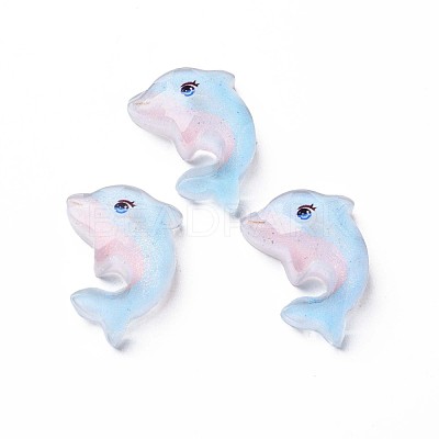 Transparent Epoxy Resin Cabochons CRES-S365-42-1
