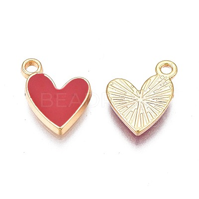 Brass Enamel Charms LS-X-KK-N232-221-1
