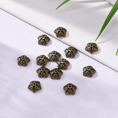Tibetan Style Bead Caps LS-TIBEB-A24621-AB-FF-1