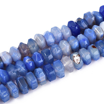 Natural Agate Beads Strands G-N356-01A-15-1