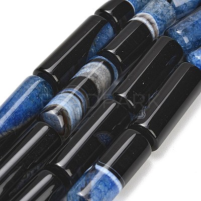 Natural Agate Beads Strands GG-L001-A01-01I-1