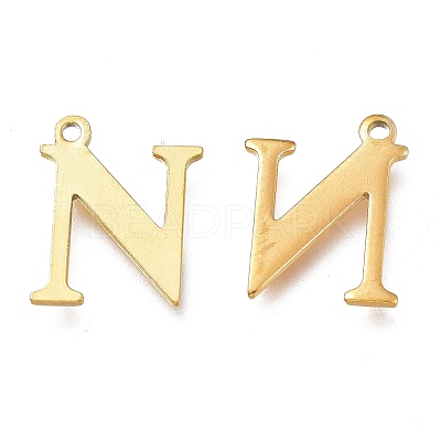PVD Vacuum Plating 304 Stainless Steel Charms STAS-H112-N-G-1