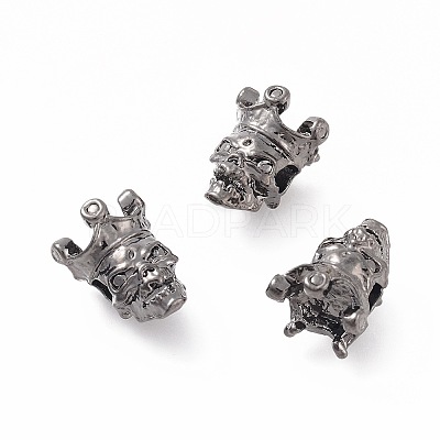 Tibetan Style Alloy Beads X1-PALLOY-F257-04B-1