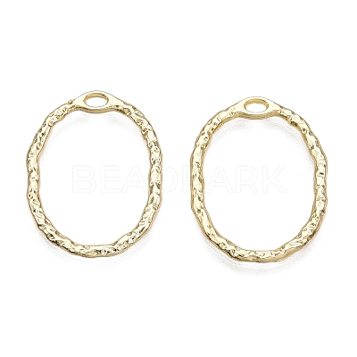 Rack Plating Alloy Pendants PALLOY-T090-01G-C-NR-1