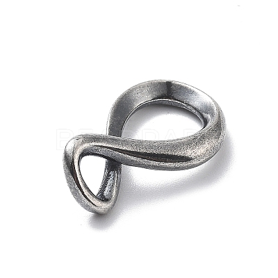 925 Sterling Silver Infinity Linking Rings LS-STER-R001-05S-1