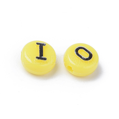 Opaque Acrylic Beads MACR-S273-49B-1