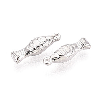 304 Stainless Steel Fish Charms STAS-T069-05P-1